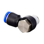 10/50/200PCS Pneumatic Straight Connector BSPT Thread, External Hex Air Hose Fitting 1/8 1/4 3/8 1/2 Inch for Air Compressor