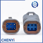 6 Pin waterproof Car camera connector Car Door Handle Plug MG614130-4 MG644483-4 7123-1865-40 For HYUNDAI KIA Land Rover Volvo