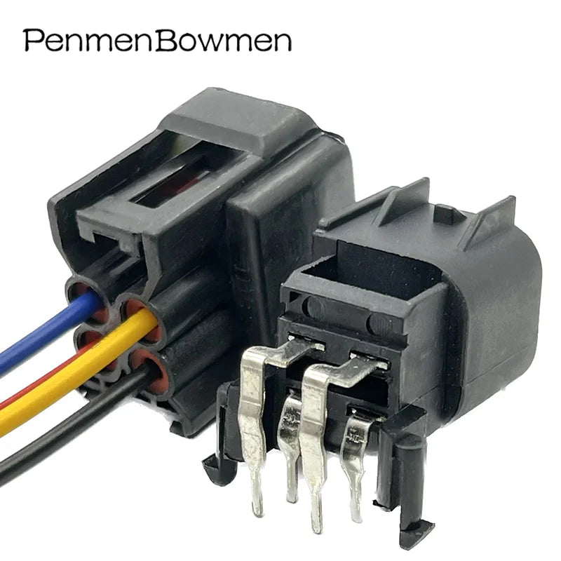 4 Pin Car Ignition Coil Plug Wiring Harness Auto Electrical Cable Connectors Needle Seat For Ford FWY-C-4F-B 12444-5504-2
