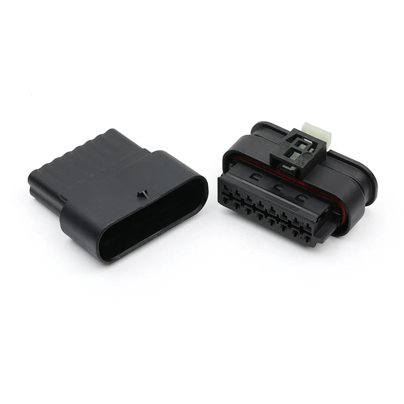 805-587-541 suitable for automotive reversing radar intake sensor wiring harness plug, Hesman 16-hole DJ7165A-1.2-11/21