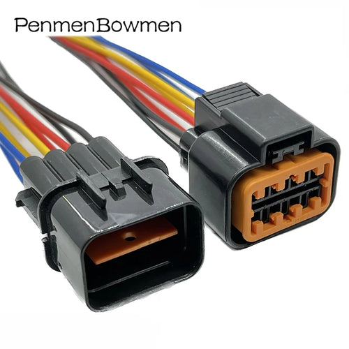 1 Set 8 Pin PB621-08020 Auto Lamp Headlight Vehicle Plug Wiring Harness Car Electronic Connector For Hyundai KIA PB625-08027