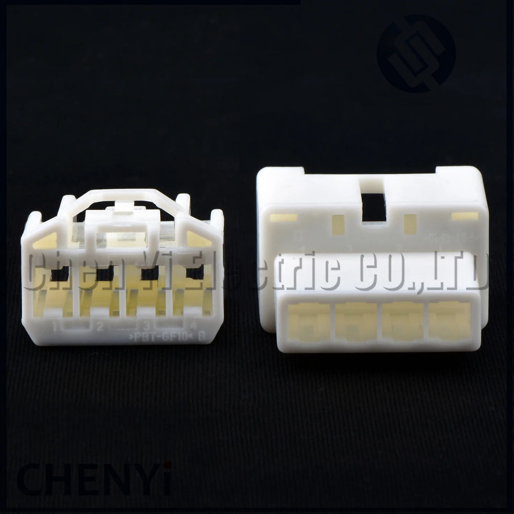 4 Pin 2.8 Series Automotive connector Car door bass horn harness plug 7183-4347 For Mazda Ford Jeep