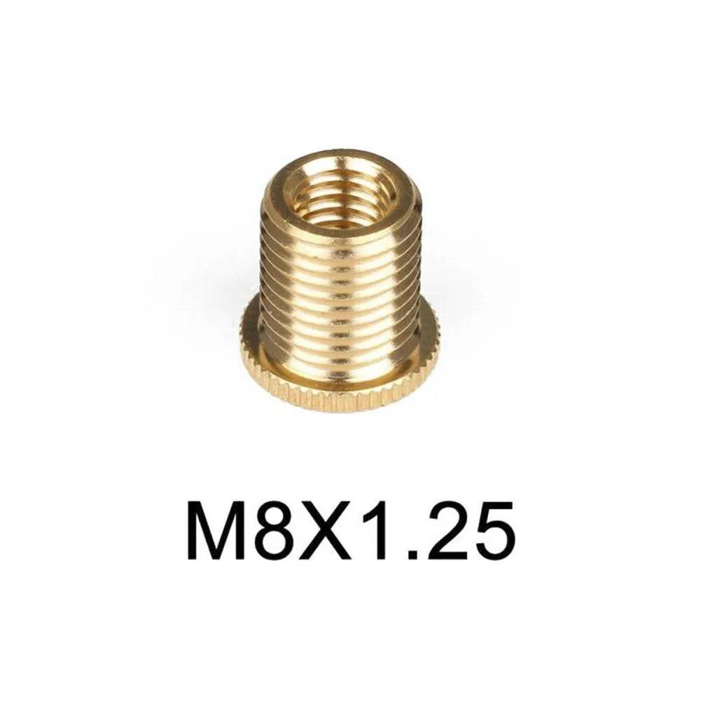 Gear Shift Knob Thread Adapter Nut Insert Kit M10x1.25 M10x1.5 M8x1.25 Universal Car Gear Shift Knob Head Thread Adapter Kit