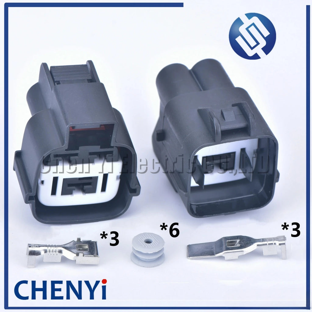 3 Pin 7.8mm MG642292-5 Female or Male automotive waterproof wire harness connector electronic fan plug connector DJ7032K-7.8-11