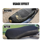 Motorcycle 3D Mesh Fabric Anti-skid Pad Scooter Seat Electric Bike Cover Sunscreen Summer Breathable Cushion Net Cover Amagi