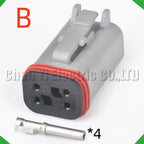 4 Pin Automotive Connectors Wire harness Plug DT06-4S DT06-4SA DT06-4SB DT06-4SC DT06-4...