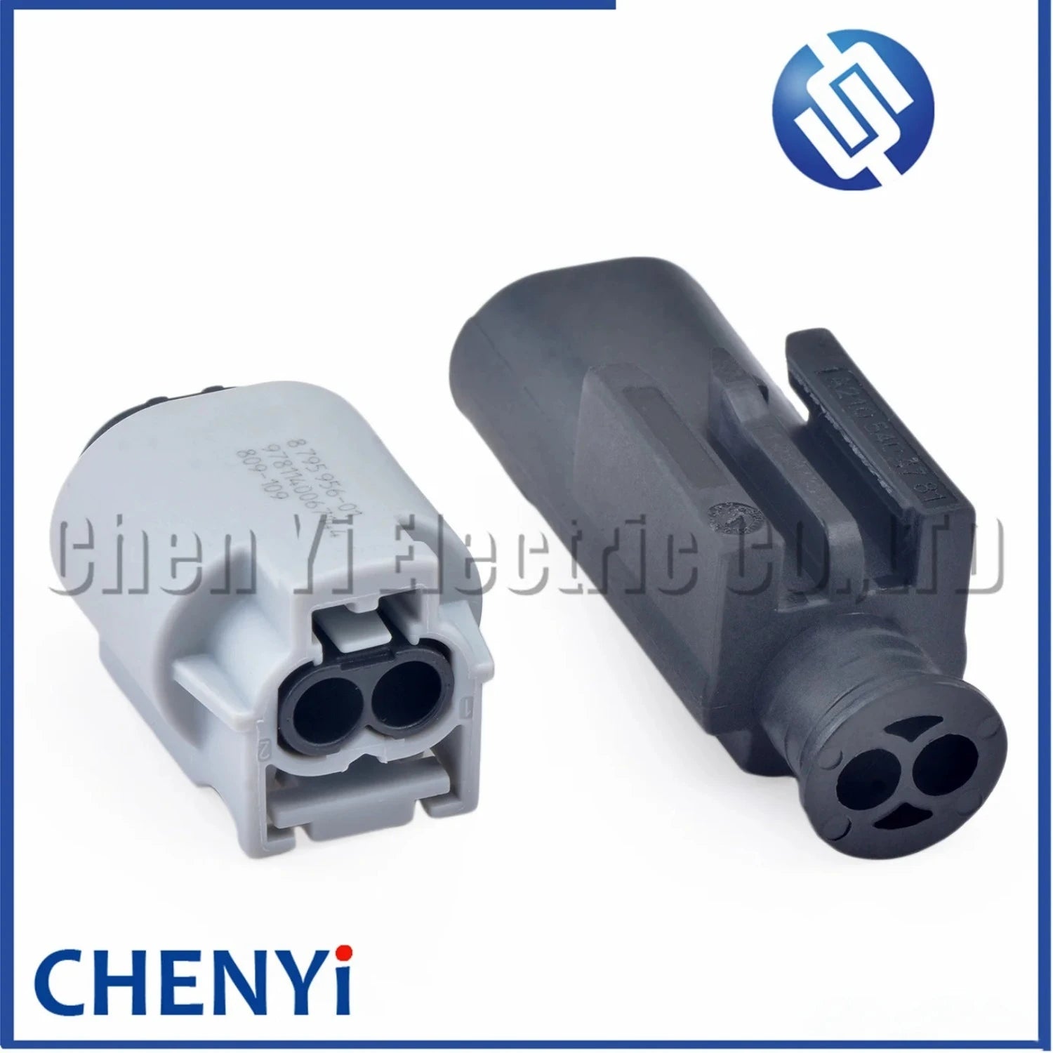 2 Pin Automotive waterproof connector Car temperature sensor Wire harness Plug 8795956-01 809-109-505 9781140067144