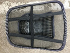 Car Seat Office Chair Massage Back Lumbar Support Mesh Ventilate Cushion Pad Black Mesh Back Lumbar Cushion for Car Driver Amagi