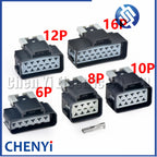 6/8/10/12/16 Pin Auto Connector Seat heating module plug 15326901 15326924 15326110 15326931 13523064 For Ford Chevrolet GMC
