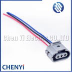3 Pin 3.5mm Automotive waterproof connector Crankshaft Sensor Plug Fog Lamp Wire Harness Plug 1J0973723G 1J09737236