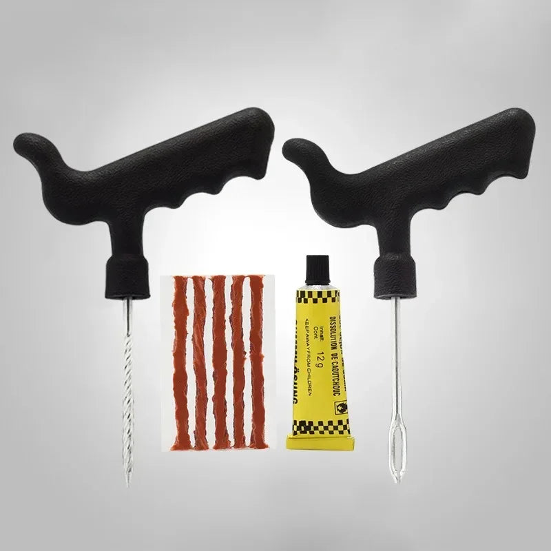 Car Motorcycle Cold Repair 50/5pcs Vacuum Tire Repair Strip Tire Repair Kit Rubber Plugs Strings Puncture Repair Tools New amagi