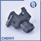 5set 2 Pin EFI Fuel Injector  Automotive waterproof connector Plug With Rubber Boot