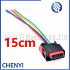 6 Pin 5 way Automotive Automatic transmission connector Car speed regulator sensor harness plug 638514-3 For Jeep