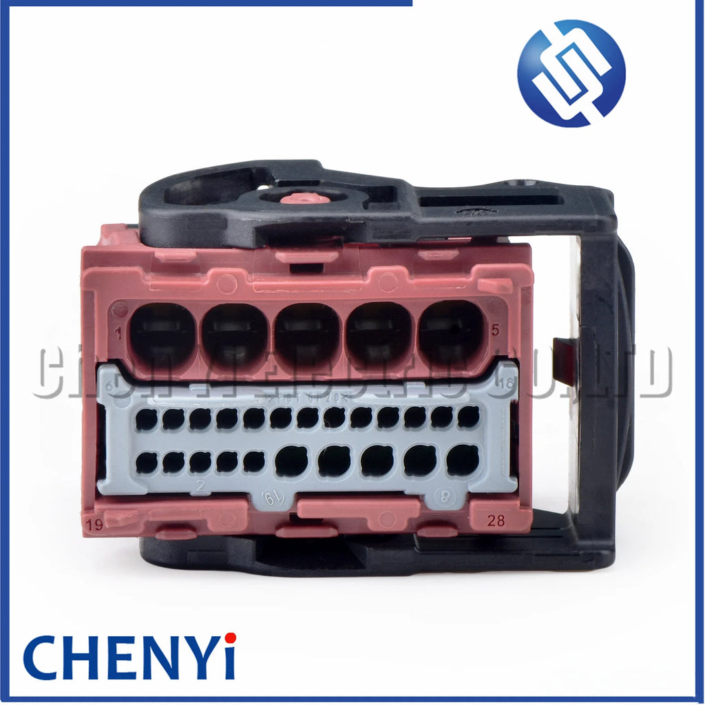 28 Pin Automotive connector Engine computer board ECU Wire harness plug 643183011 64318-3011 64318-1011 For PEUGEOT CITROEN