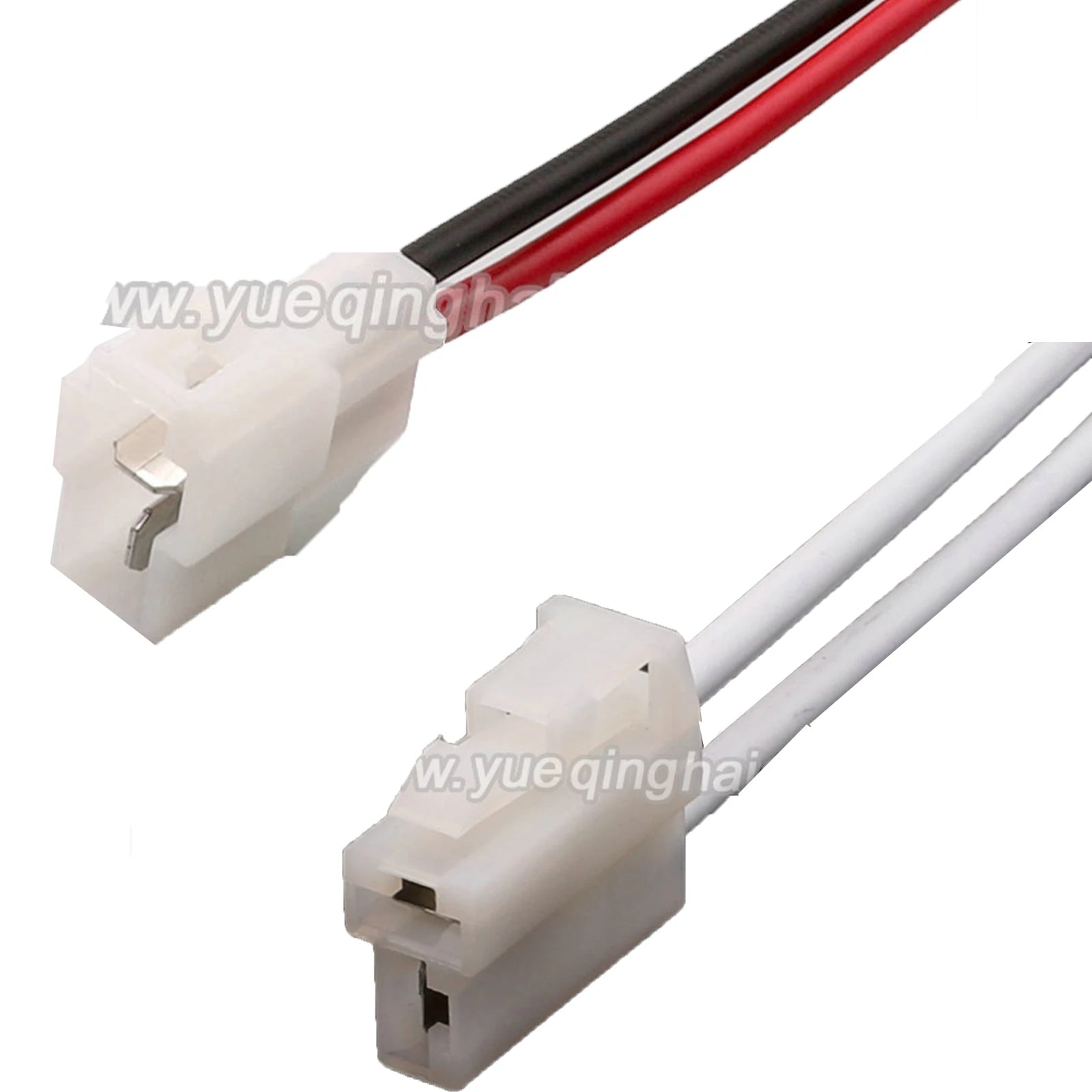 2PIN Electrical Connector Unsealed 6.3mm Series Male Female Connectors  Wiring Harness Cable Socket 7122-2820 6070-2481