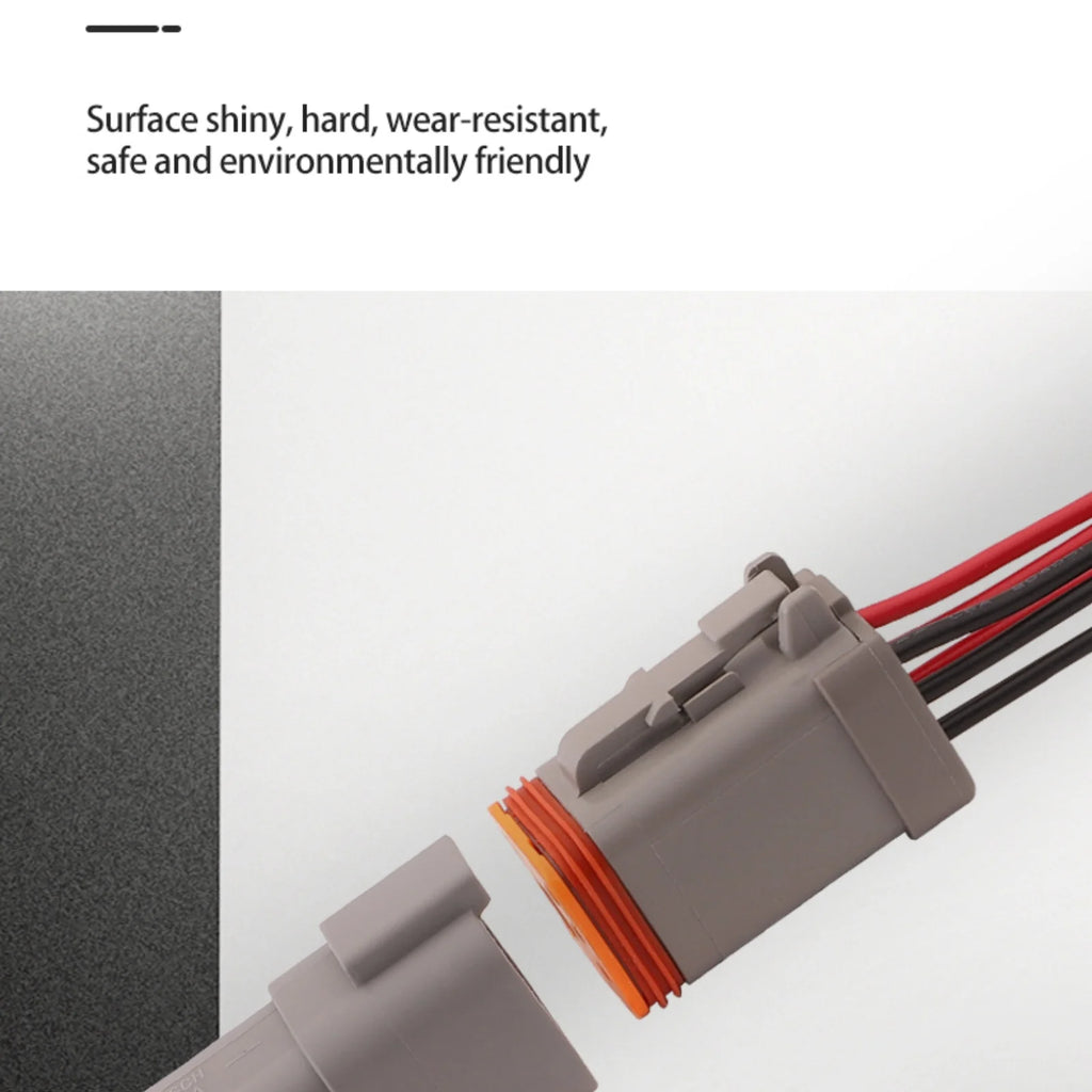 6 Pin Connector Waterproof 1.6mm Series Male Female Connectors Wiring Harness Housing Cable Socket DT04-6P-C017 DT06-6S-C017