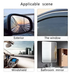 1-4PCS Car Side Window Rearview Rain Film Anti-Fog Rain-proof Car Window Mirror Waterproof Sticker Films Decals Rain Proof Films
