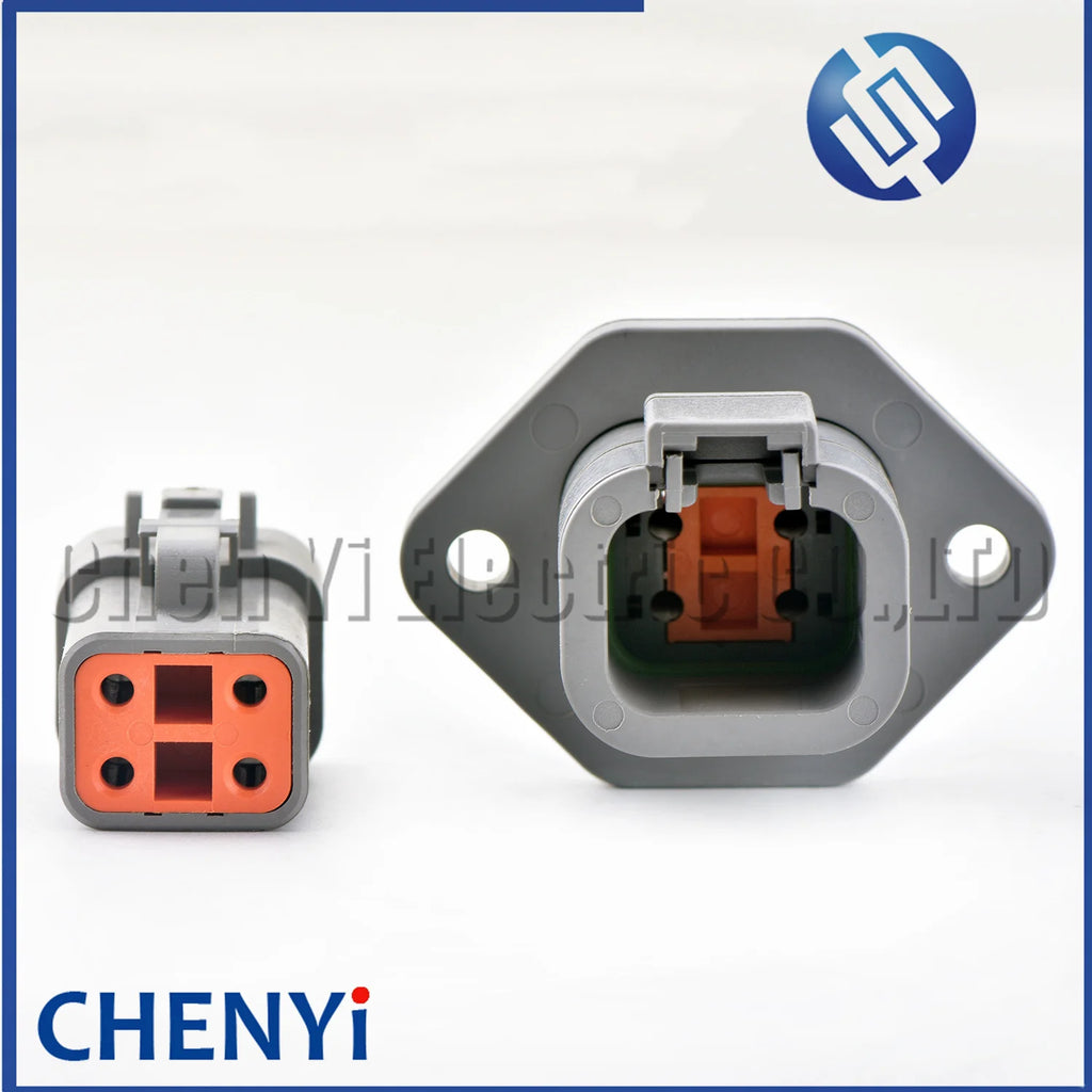 4 Pin DTP series connector waterproof plug DTP06-4S DTP04-4P DTP04-4P-L012 CM2150 4988820 For Cummins ISDE engine computer Board