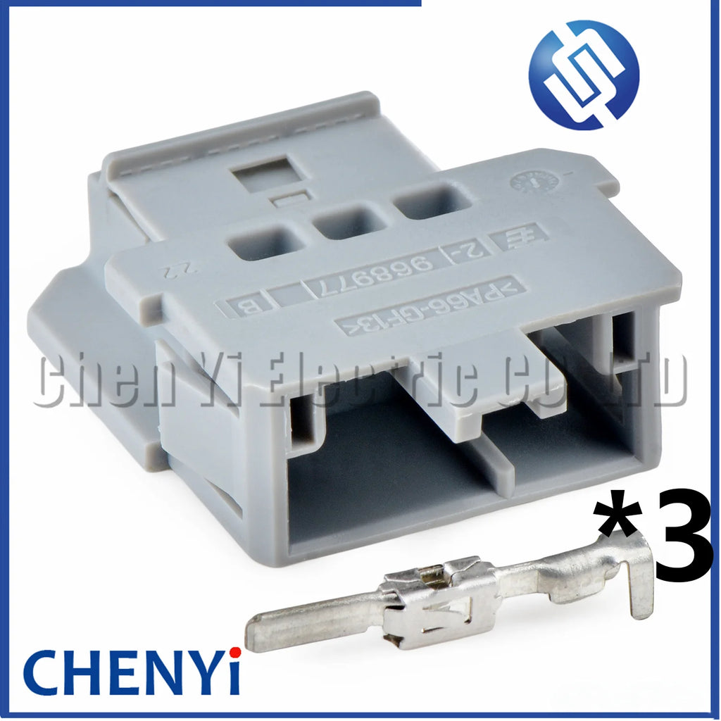 3 Pin Car connector COO7 Controller module ECU plug 1-968977-9 2-968977-9 3-968977-9 1-968976-9 2-968976-9 3-968976-9 For Scania