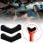 Car Slotted Lift Jack Stand Rubber Pad Floor Adapter Frame Rail Pinch Lifting Universal Repair Tools Safety Grip Pads 3Ton Amagi