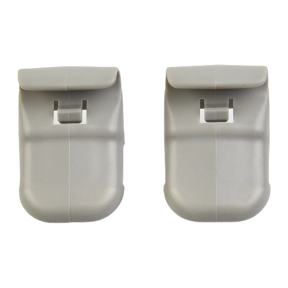 2 Pcs Car Grey Sun Visor Clip For Mazda 3 5 6 CX 7 CX 9 RX 8 MPV Car Sun Visor Clip Gray Interior Hanger Hook Clip Bracket
