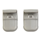 2 Pcs Car Grey Sun Visor Clip For Mazda 3 5 6 CX 7 CX 9 RX 8 MPV Car Sun Visor Clip Gray Interior Hanger Hook Clip Bracket