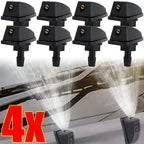 Car Front Wiper Nozzle Universal Automotive Front Windshield Wiper Arm Washer Car Water Spraying Head Replacement Accessories