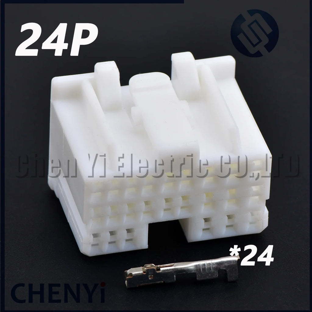 24 Pin Car Engine Wave Box ECU Socket 316371-1 316372-6 Automatic transmission control unit plug For Ford Mondeo EFI Nissan