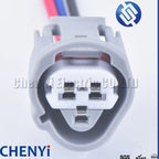 3 Pin female Automobile Waterproof connector plug 6189-0486 90980-11451 ECT CLT Water Temperature Sensor Harness plug For Toyota