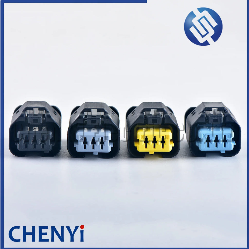 3 Pin female Auto Electri waterproof plug connector E1 C3 C4 1801178-1 1801178-2 1801178-3 1801178-4 for Peugeot Citroen Renault