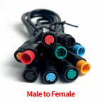 4/10Pcs M8 Waterproof Connectors 2/3/4/5/6 Pin, Male & Female Plug Socket Set, IP67 Wire Cable Connector Kit