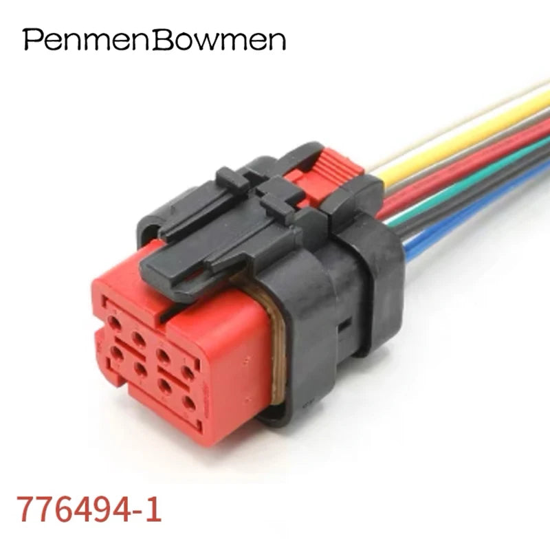 1 Set 2 3 4 6 8 12 Pin Auto Injector Excavator Fuel Electrical Cable Connectors Female Male Wire Harness Plug 776433-1 776429-1