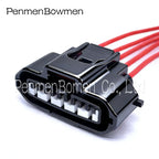 1 Set 5 Pin Engine Ignition Air Flow Meter Socket Waterproof Connector Plug Wire Harness for Toyota MG640945-5 7283-7050-30