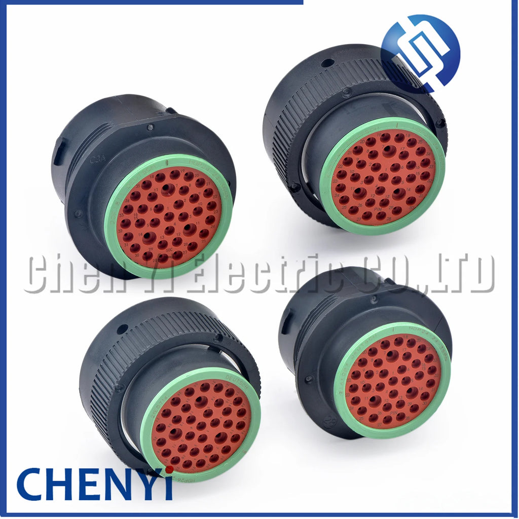 35 Pin auto Waterproof connector HDP24-24-35SN HDP26-24-35PN HDP24-24-35PN HDP26-24-35SN With Pins For Deutsch HDP Series
