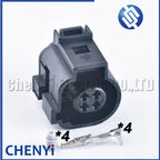 4 Pin auto waterproof connector Fog lamp Daytime running lamp Wire harness Plug 4B0 973 712A 4B0973712 4B0973712A