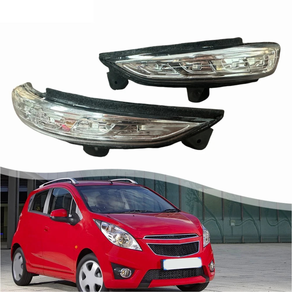 Car Side Rearview Mirror  Steering Light  95260949 For Chevrolet For Spark  2011-2017  Turn Signal Indicator  Lamp Accessories