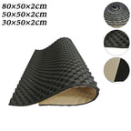 2cm Car Sound Deadener Noise Insulation Acoustic Dampening Foam Subwoofer Mat Car Hood Insulation Silent