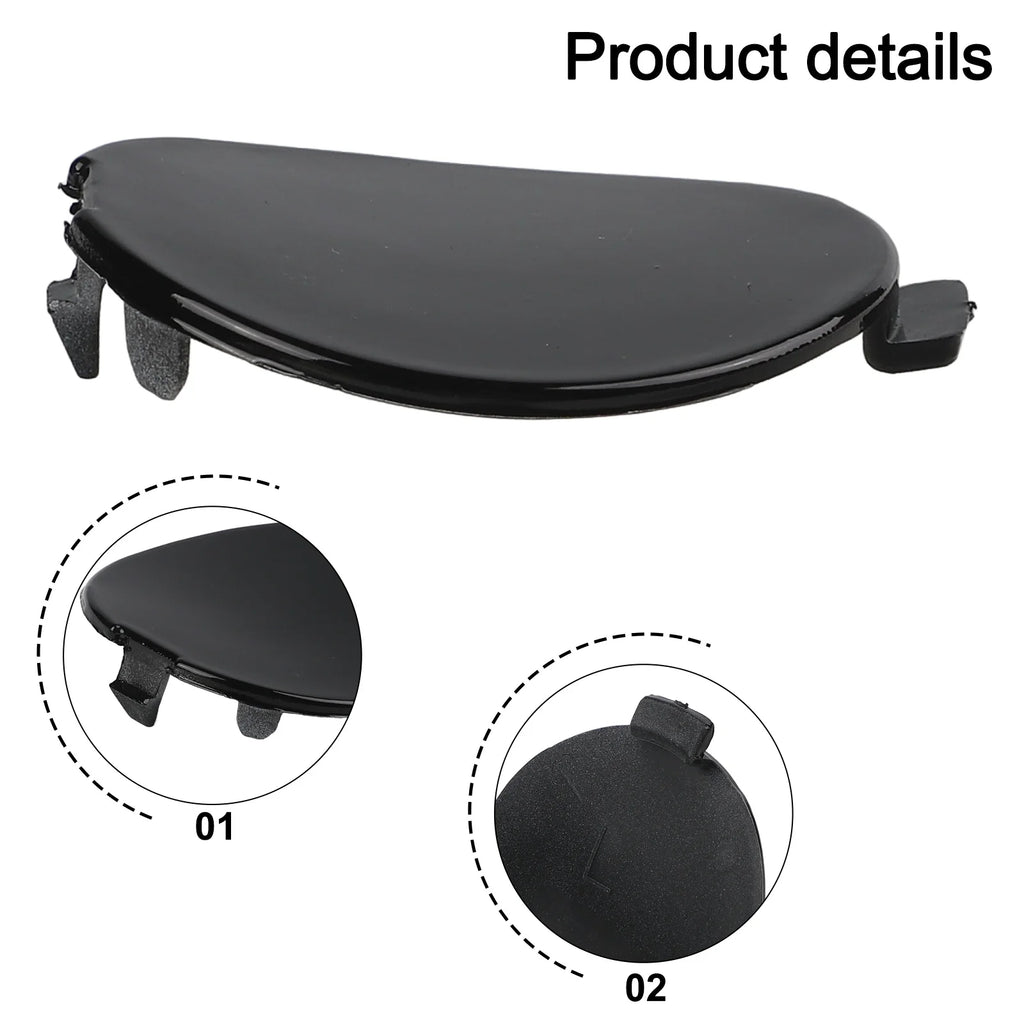 1pcs Rear Right / Left Bumper Tow Eye Cover For MAZDA 3 For Hatchback 2019-2023 Replacement Rear Bumper Trailer Cover