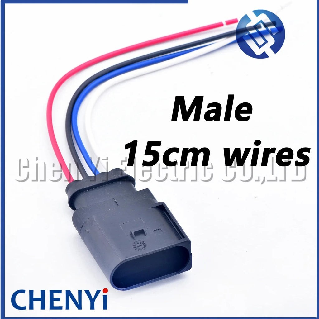 4 Pin Male or Female Auto Waterproof Connector new ignition coil high voltage package plug 4D0 971 994 4D0971994