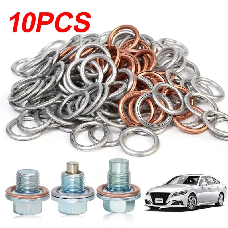 Car Oil Pan Drain Gasket Seal for Volkswagen Passat B5 B6 GTI Golf 7 MK7 Golf 6 MK6 Tiguan Scirocco Touareg Jetta MK6 Cars Part