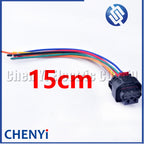 6 Pin Automobile waterproof connector headlight LED tail light plug 2302238-1 8992188-01 2302239-1 2302240-1 6992163-01