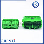 22 Pin Automobile Instrument Connector Car central control plug Socket IL-AG5-22P-D3C1 IL-AG5-22S-D3C1 For Honda Volvo