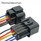 1 Set 8 Pin PB621-08020 Auto Lamp Headlight Vehicle Plug Wiring Harness Car Electronic Connector For Hyundai KIA PB625-08027