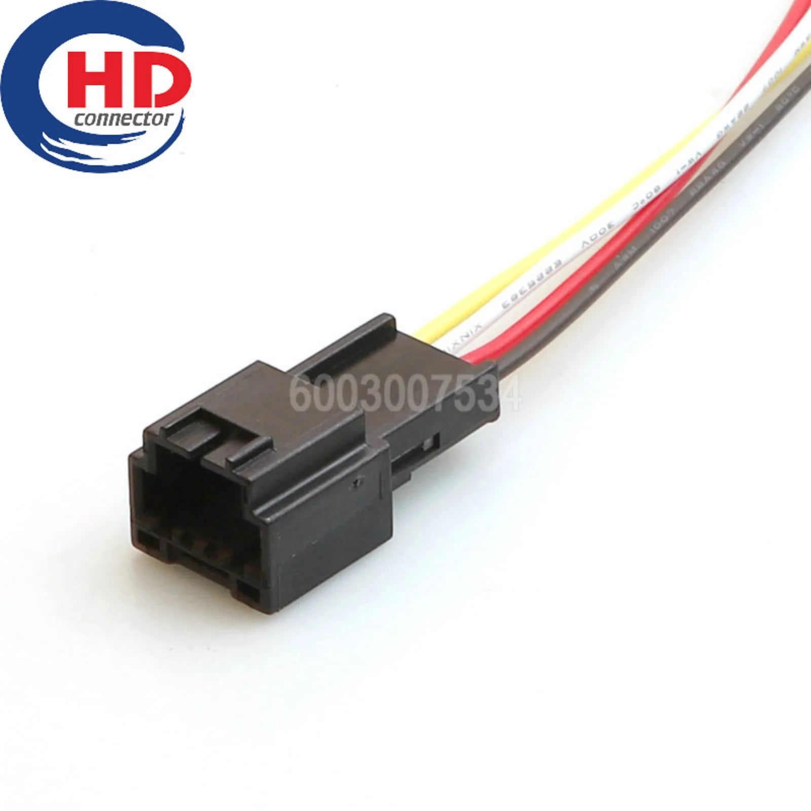 4 Pin 936121-1 Unsealed 0.6mm Male Connector Car Small Current Socket Automotive Wiring Harness Connector