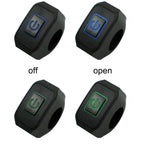 Motorcycle Switch ON/OFF Handlebar Flashing Headlight Horn Control Button 12V Button Connector Handlebar Switch