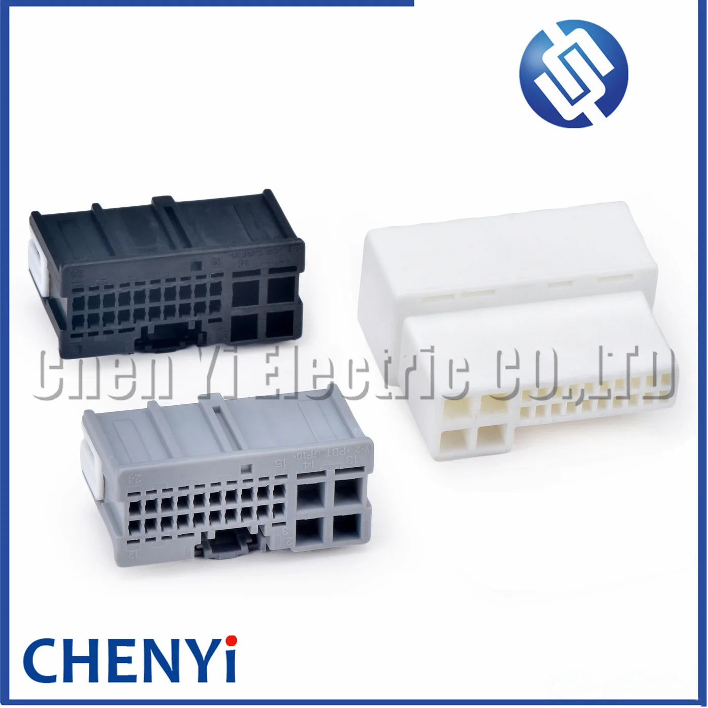 24 Pin Auto connector Door car window module engine automatic start stop module plug 54001400 2288274-1 2288274-2 For Ford