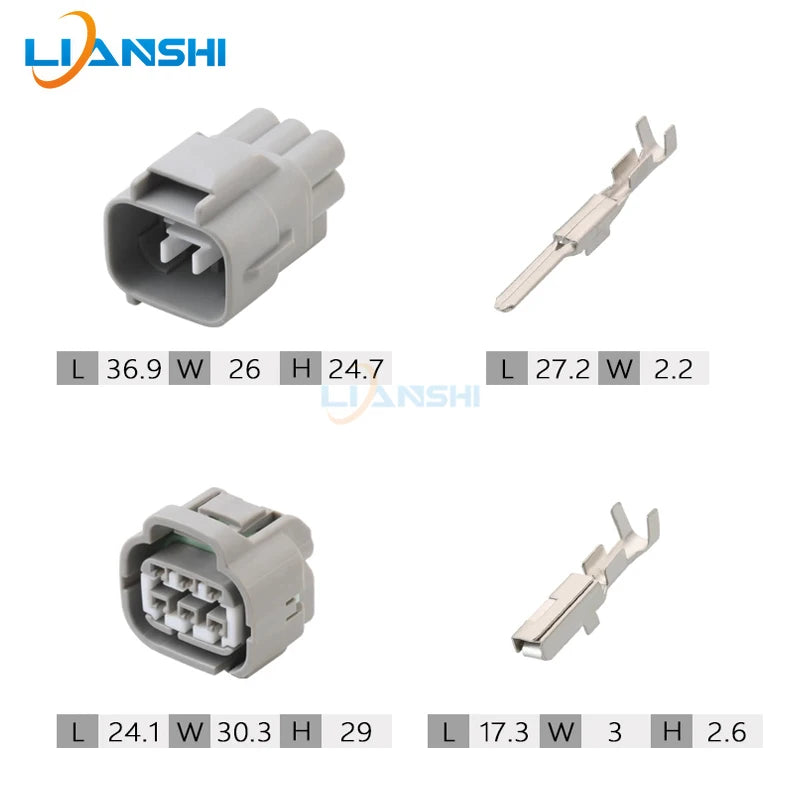 7282-7064-40 7283-7064-40 is suitable for Toyota Corolla Land Cruiser Prado headlight assembly wiring harness plugs