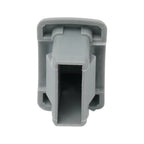 2Pcs Sun Visor Holder Clip Grey MR654343 For Mitsubishi Lancer Outlander Sport ASX Car Gray Sun Plate Clamp Holder Hook