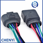 8 Pin 3.5 series Auto waterproof connector Front bumper radar tail light Headlights Lamp wire harness plug 8D0973734 8D0973834