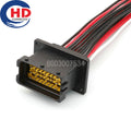 24 Pin Connector Unsealed Series Male Female Connector Cable Plug Motorcycle Electrical Harnesses Wiring Harness 211PC249S0005